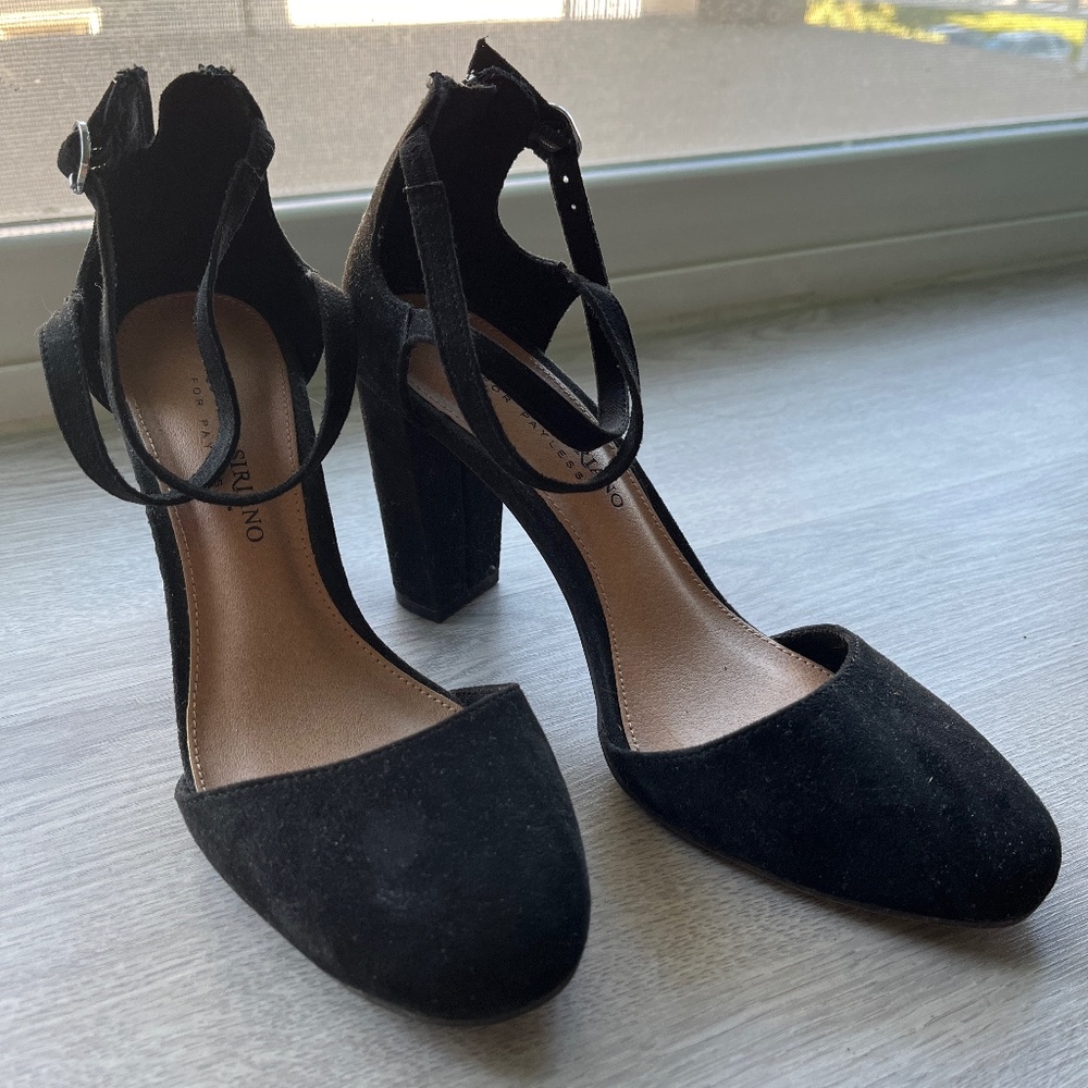 Black heels